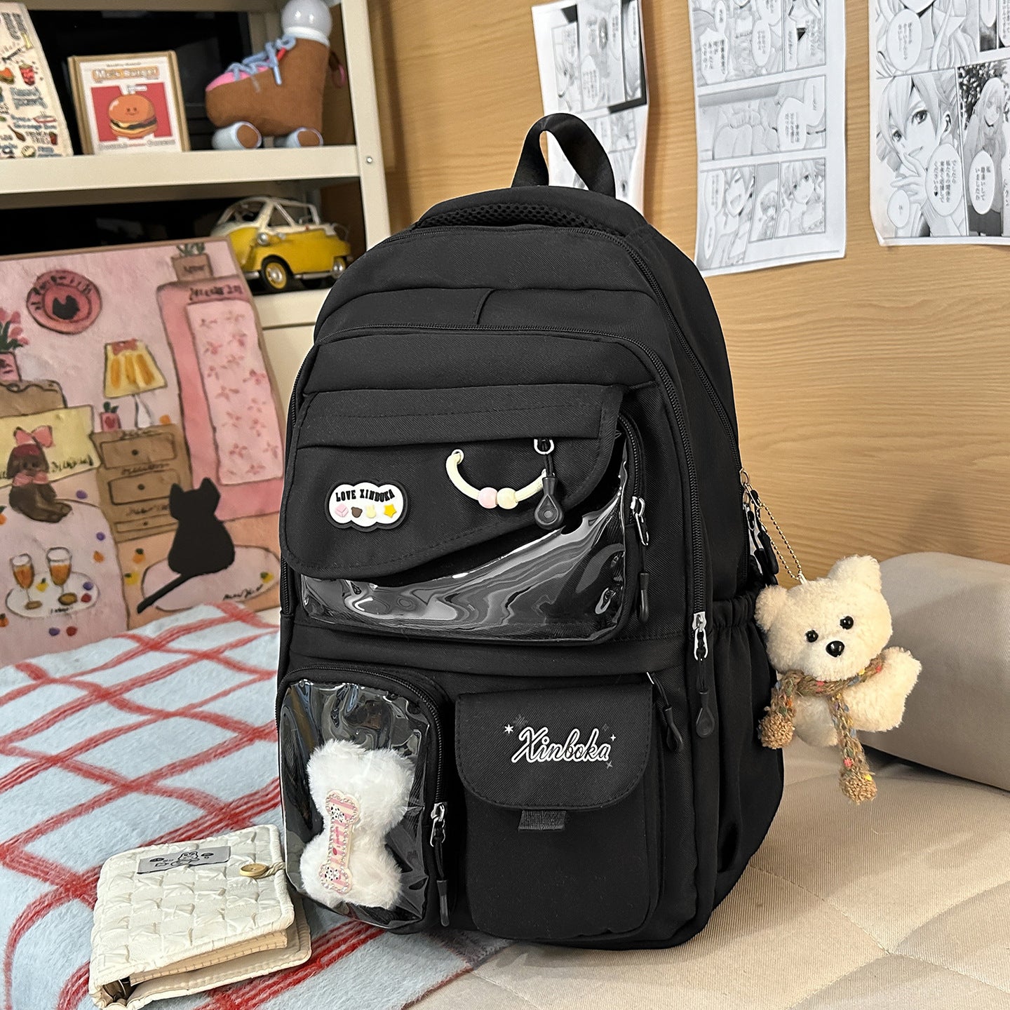 Funktionaler Multi-Taschen Schulrucksack