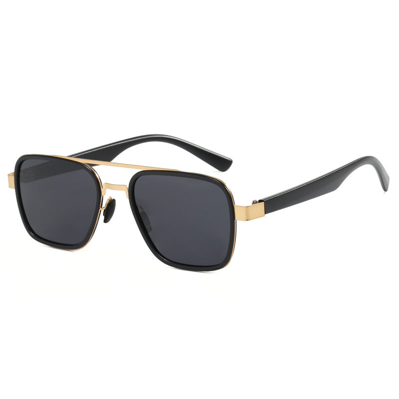 Damen modische Sonnenbrille mit quadratischem Rahmen und innovativen Gläsern Brehn