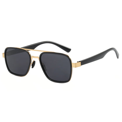 Damen modische Sonnenbrille mit quadratischem Rahmen und innovativen Gläsern Brehn