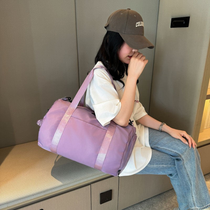 Multifunktionale Sport-Duffel-Tasche mit Strapazierfähigem Material und Innovativem Fächerdesign Brehn