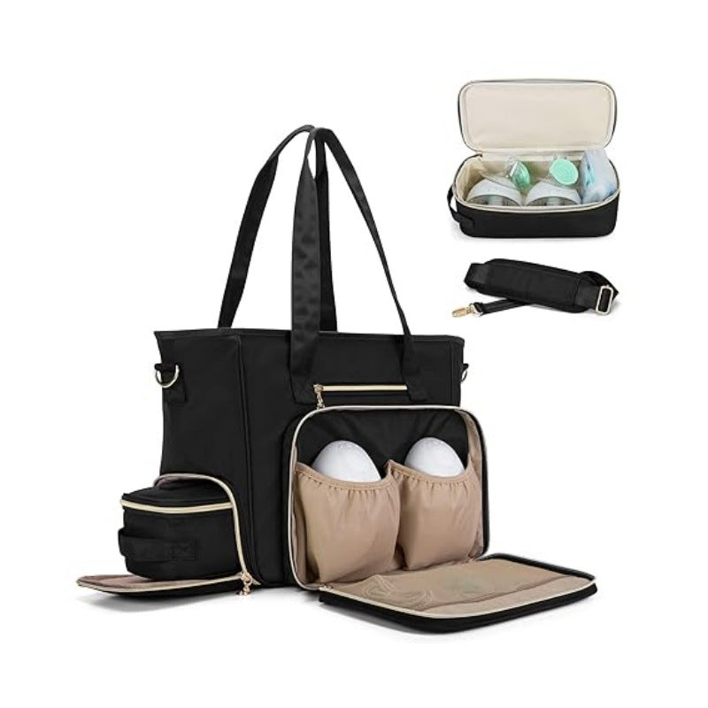 Multifunktionale Wickeltasche mit Isolierten Fächern Brehn