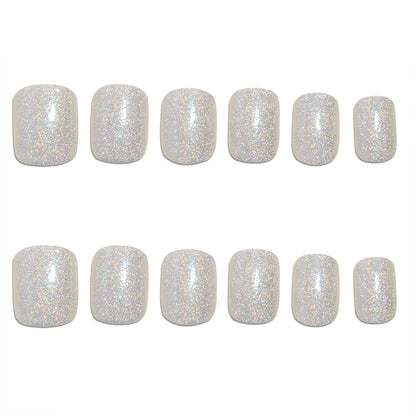 Glitzernde Press-On-Nagelspitzen Brehn
