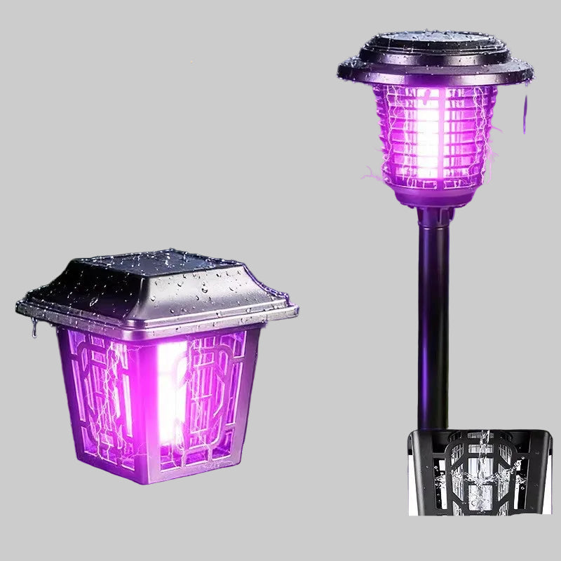 Solarbetriebene dekorative Gartenleuchte Brehn