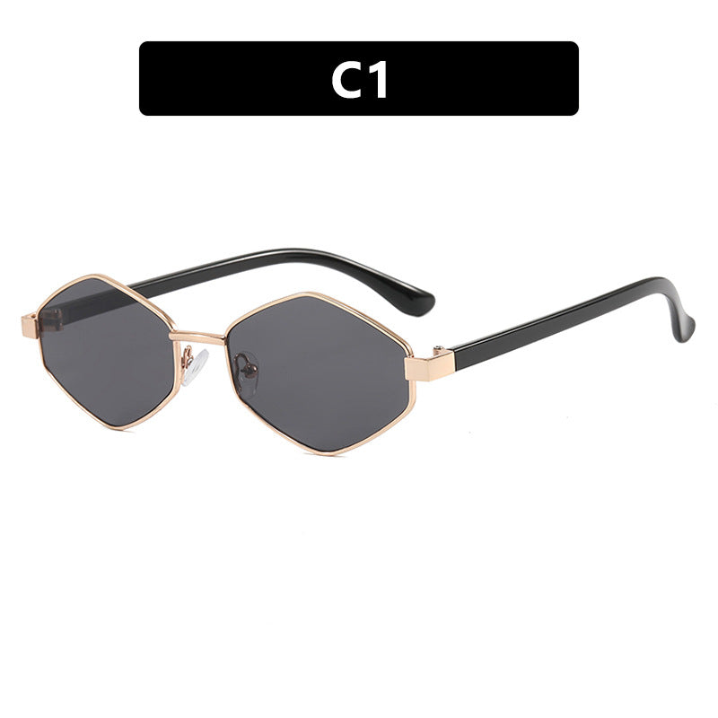 Damen geometrische modische Brille Brehn