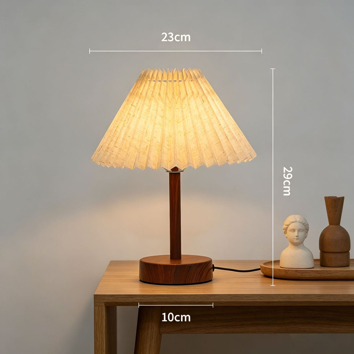 Dekorative Tischlampe