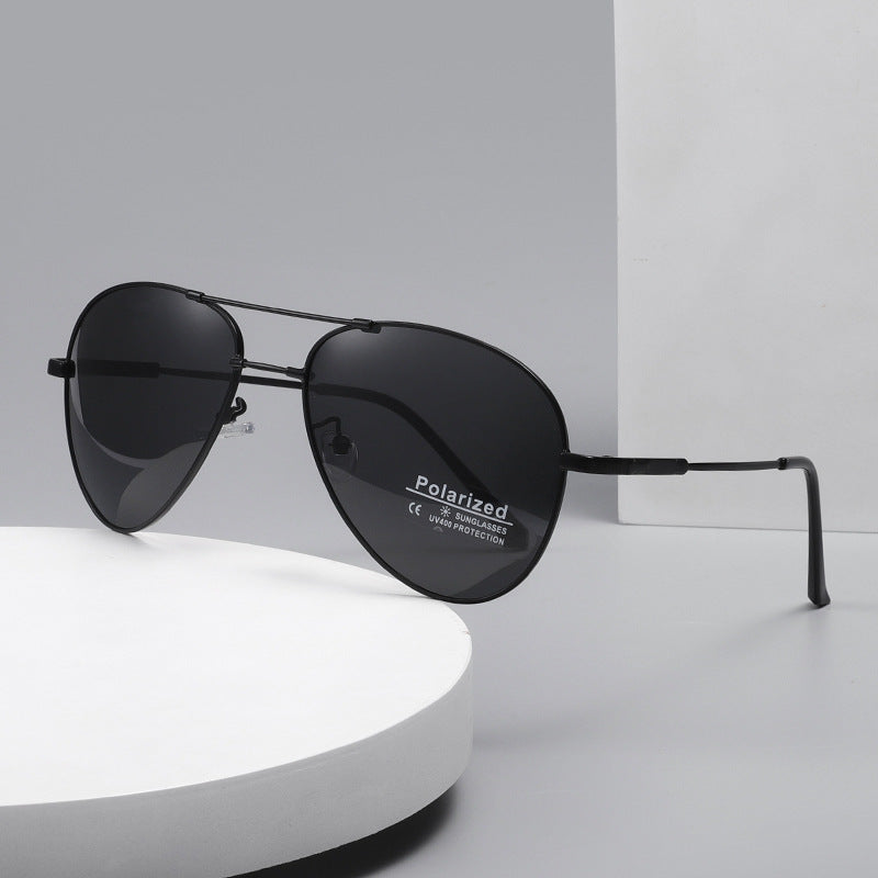 Herren Polarisierte Flugzeug-Sonnenbrille mit ultraleichtem Rahmen und UV-Schutz Brehn