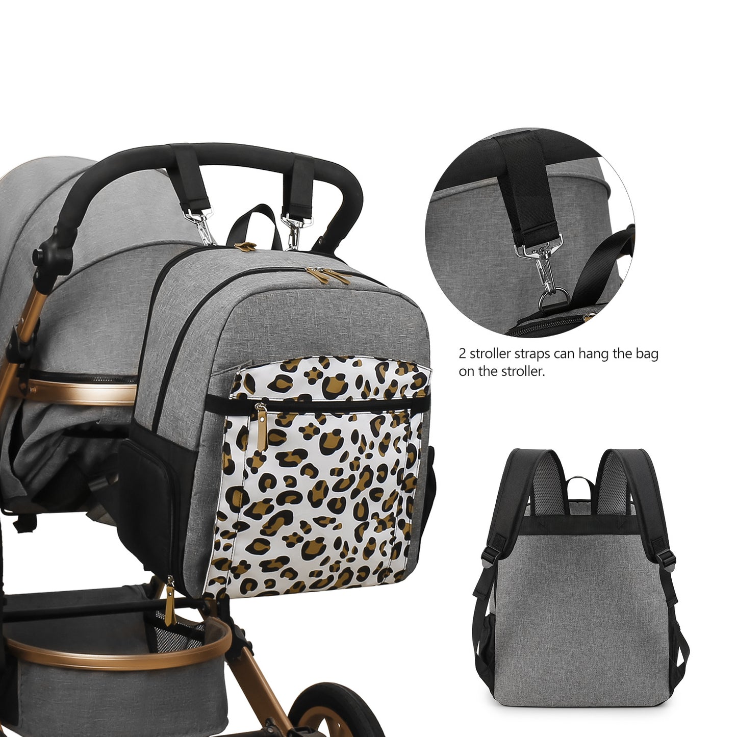 Rucksack mit Modernem Tiermuster Brehn