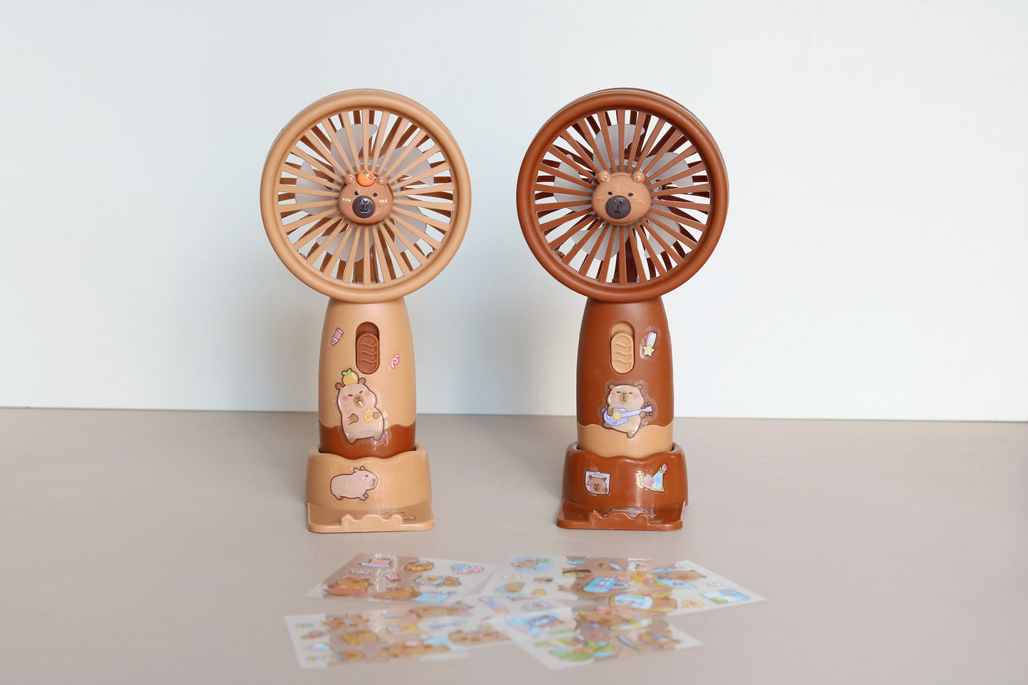Unisex Handheld Ventilator mit tierischem Design und personalisierbaren Aufklebern Brehn