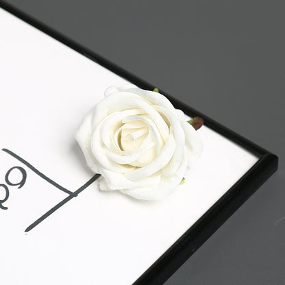 Elegante Seidenrosen-Nadel für dekorative Zwecke