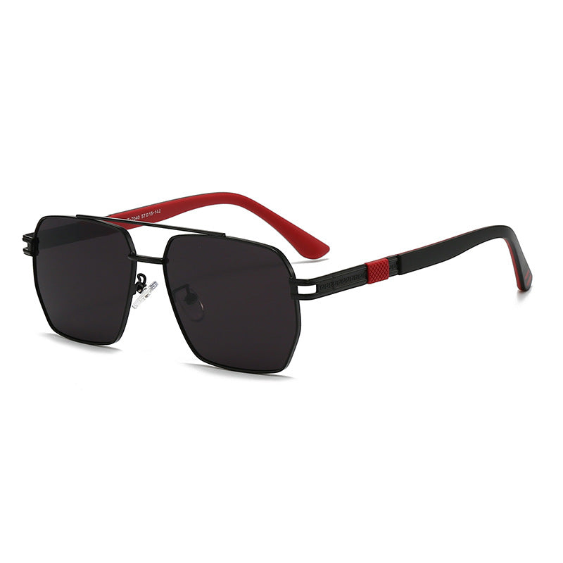 Herren Sonnenbrille mit hochwertigem Metallrahmen und sportlichen Akzenten Brehn