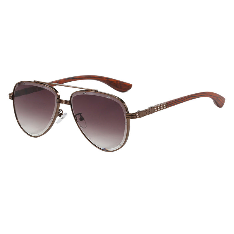 Damen modische Piloten-Sonnenbrille mit ergonomischem Design Brehn