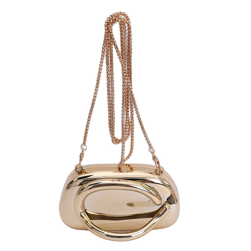 Chic Metallische Abend Clutch Brehn