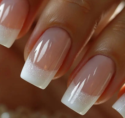 Elegante französische Spitzen-Acryl-Nagelverstärkungen Brehn 1789915301