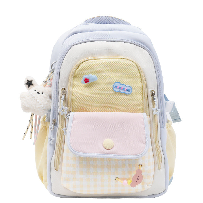Lässiger Mehrfachfach-Schulrucksack Brehn