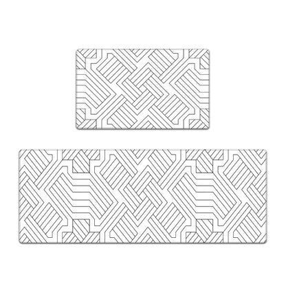 Künstlerisches geometrisches Muster Bereichsmatte Set Brehn