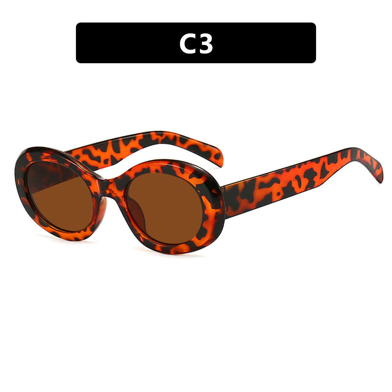 Damen trendige, transparente Sonnenbrille Brehn