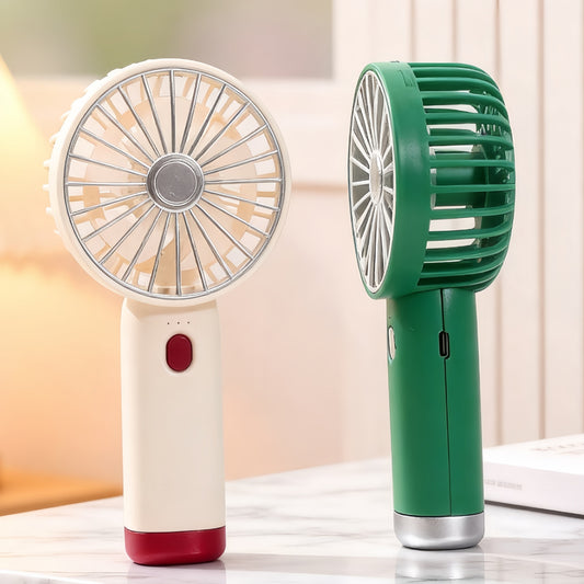 Damen Tragbarer Handventilator mit leistungsstarkem Akku und ergonomischem Design Brehn