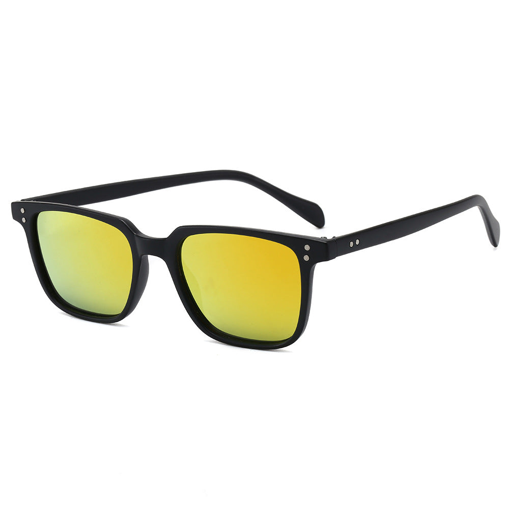 Damen modische quadratische Sonnenbrille mit einzigartigen Gläsern Brehn