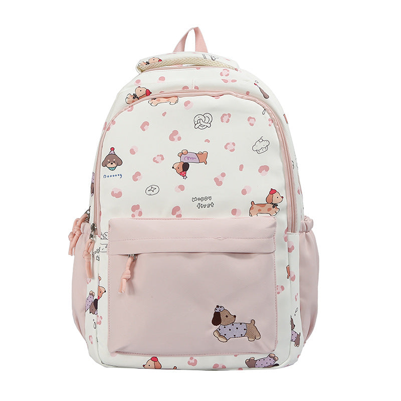 Verspielter Rucksack im Cartoon-Stil