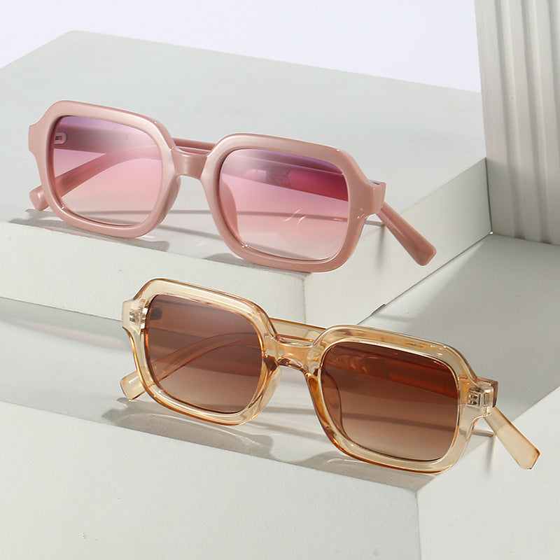 Damen stilvolle quadratische Sonnenbrille Brehn