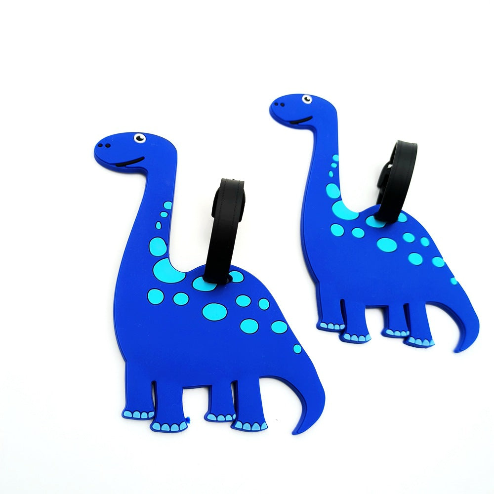 Dinosaur-förmiger Gepäckidentifikator Brehn