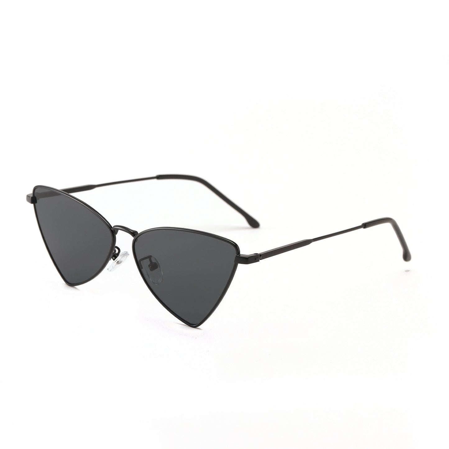 Damen trendige Cat-Eye Sonnenbrille mit goldenen Akzenten Brehn