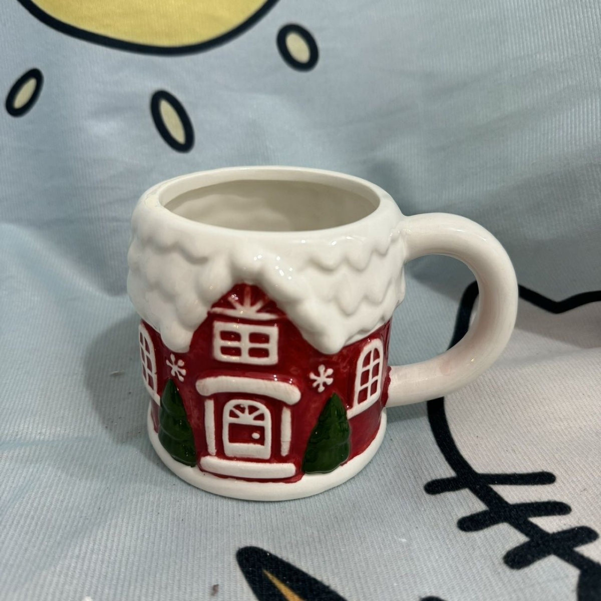 Verspielte Kaffeetasse mit Lebkuchenmann Brehn