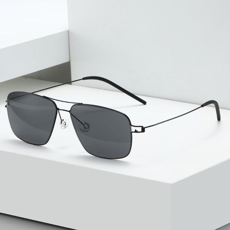 Damen moderne geometrische Sonnenbrille Brehn
