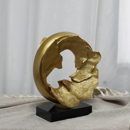 Künstlerische dekorative Schüssel Skulptur