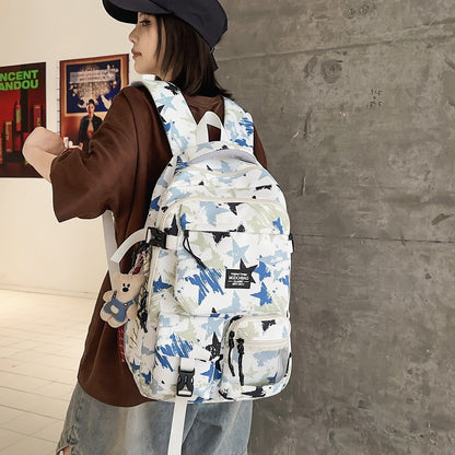 Vielseitiger Sternmuster-Rucksack Brehn