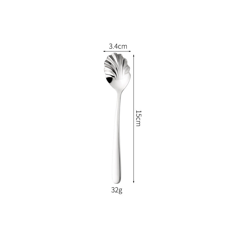 Eleganter und Ergonomischer Teelöffel mit Glänzender Oberfläche Brehn