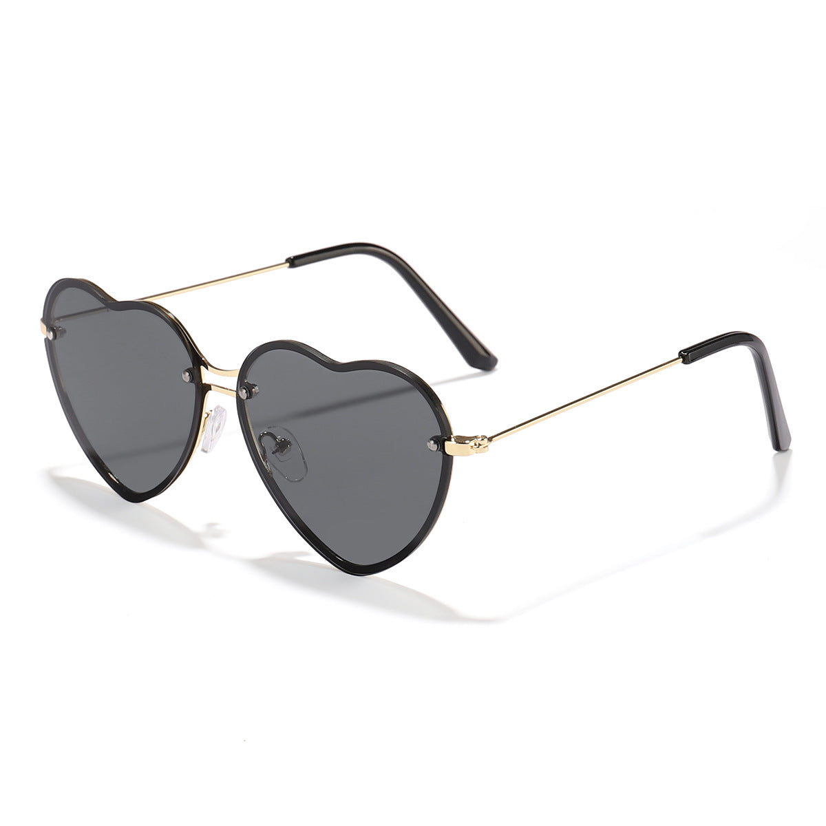 Damen Herzförmige Sonnenbrille mit stylishen Gläsern Brehn