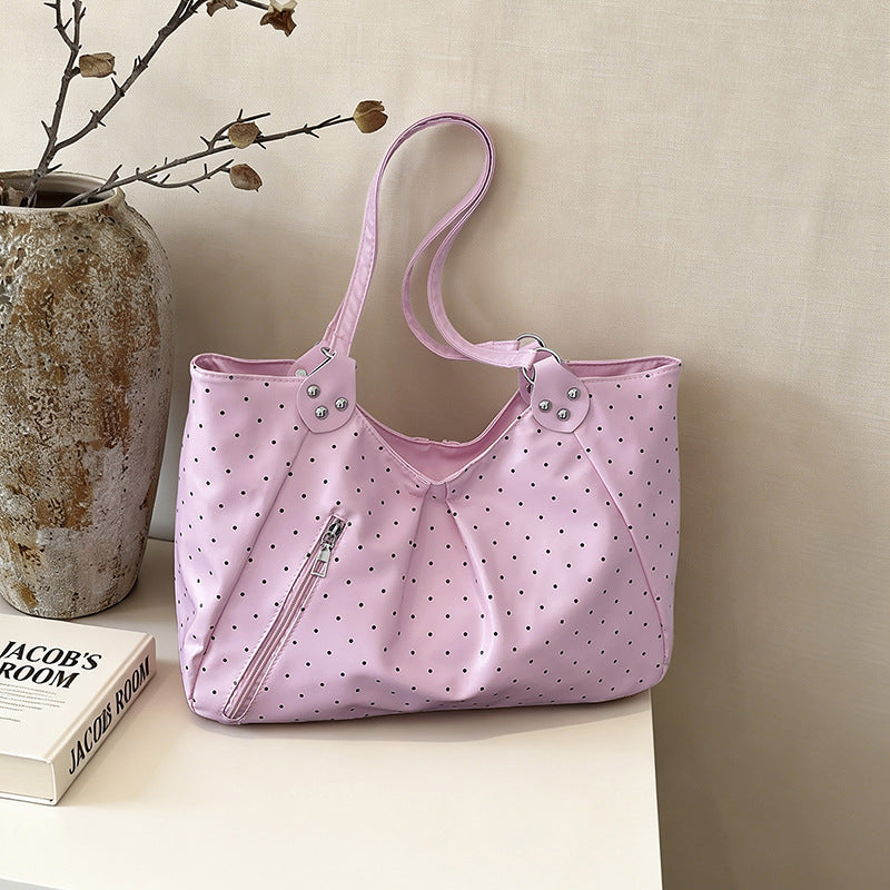 Punktmuster Handtasche