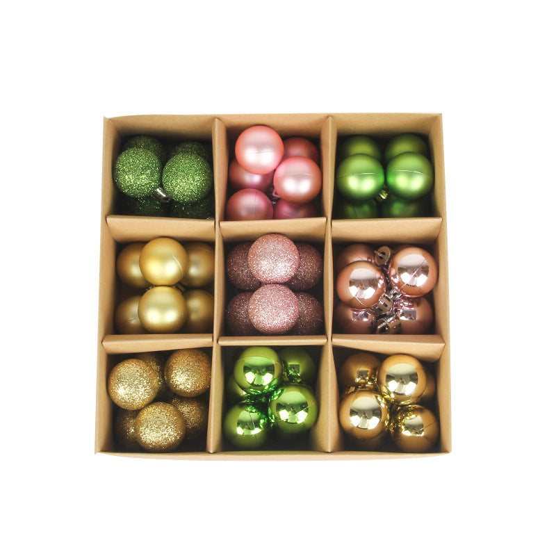 Elegante bruchsichere Weihnachtsbaum Ornament Set Brehn