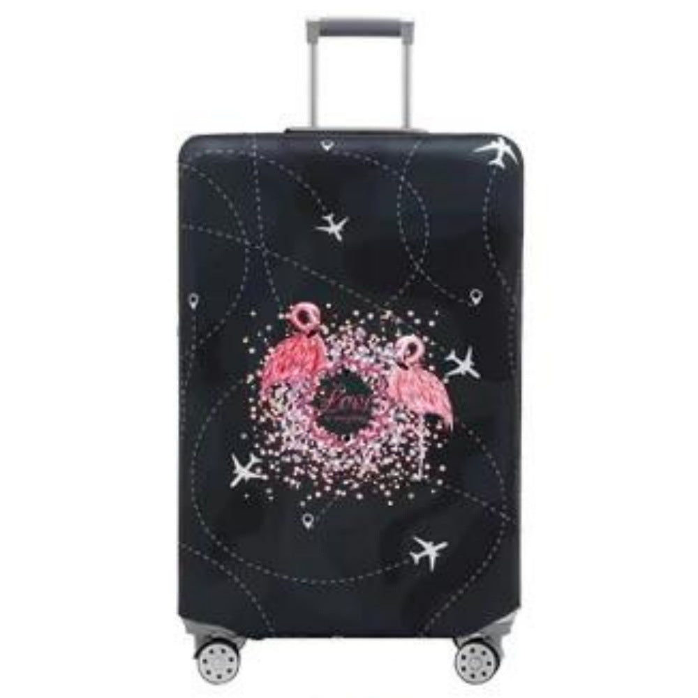Damen Hartschalenreisekoffer mit verspieltem Flamingo-Design Brehn