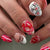Kreatives Herz-Nageldesign Set Brehn