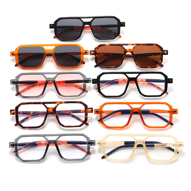 Damen modische Achteck Sonnenbrille Brehn