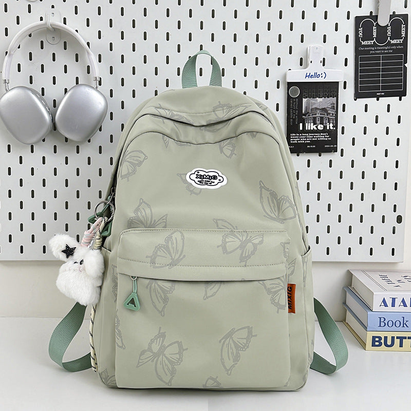 Schmetterlingsdruck Legere Schul-Rucksack