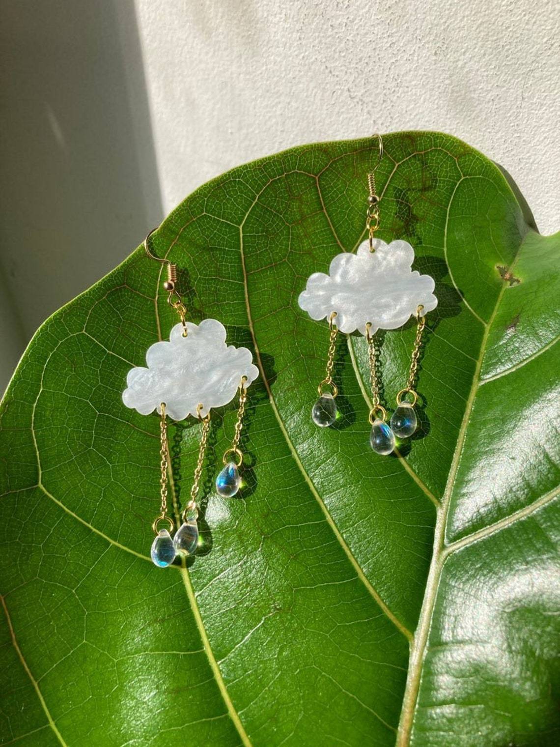 Cloud-Inspired Dangle Earrings Brehn