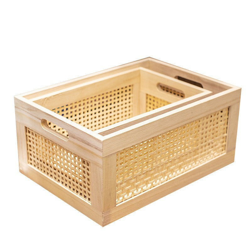 Artisan handgewebte Lagerkiste Brehn