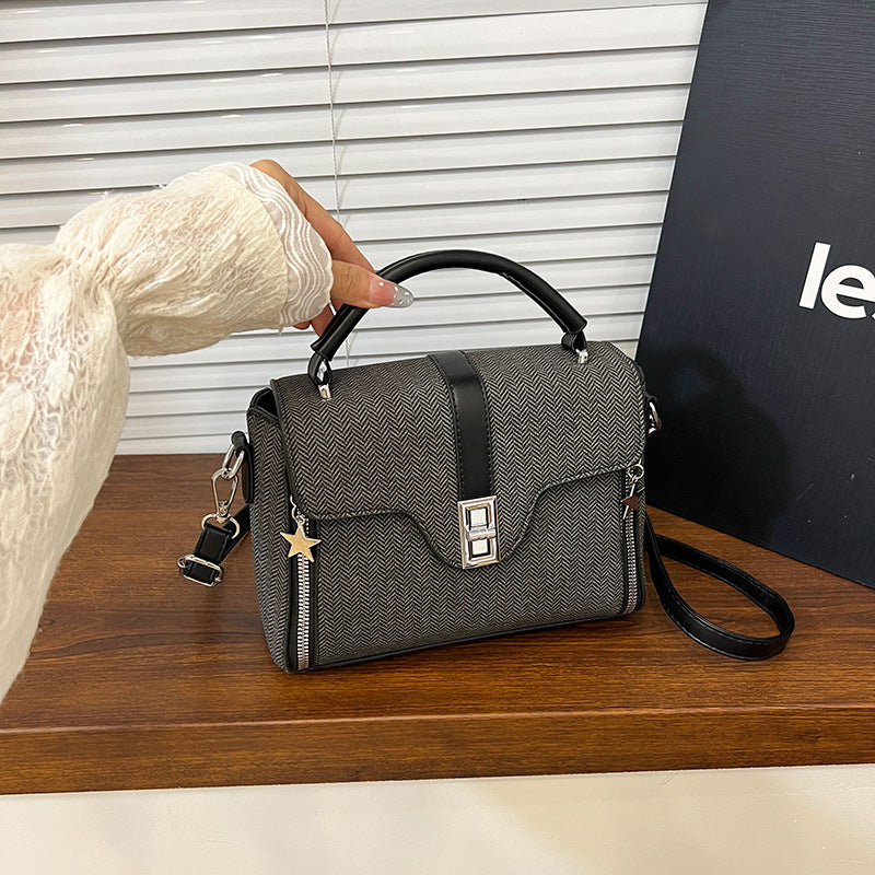 Klassische Strukturierte Handtasche