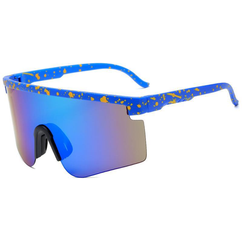 Unisex Übergroße Performance Sport Sonnenbrille Brehn