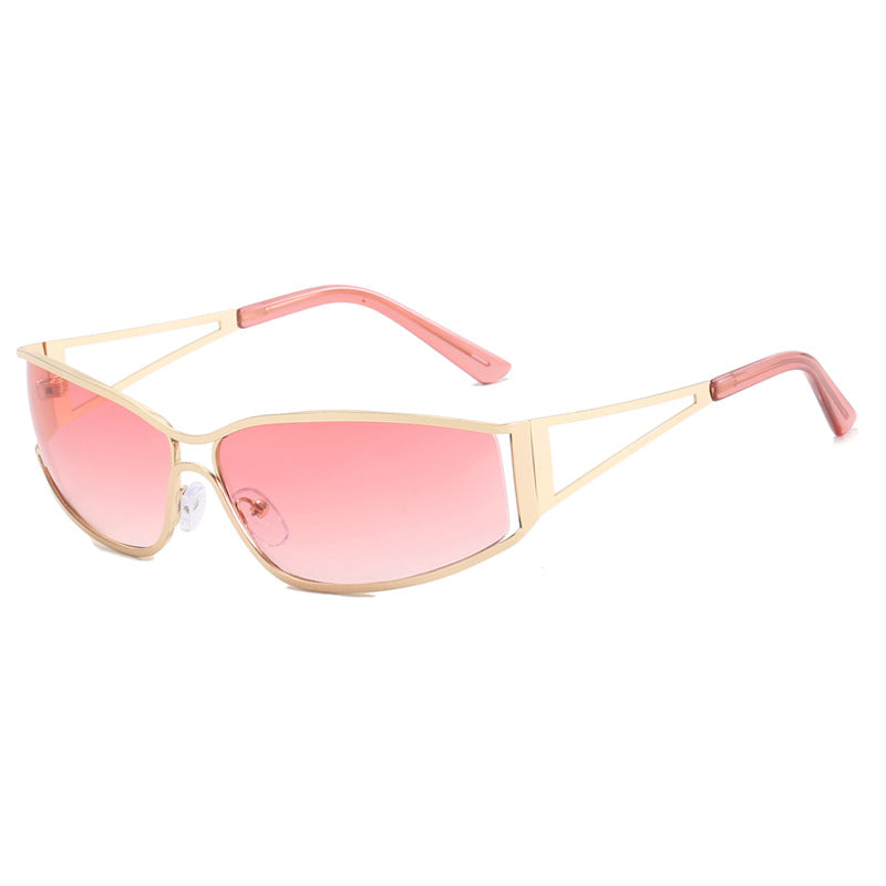Damen sportliche Sonnenbrille mit modernem Rahmen Brehn