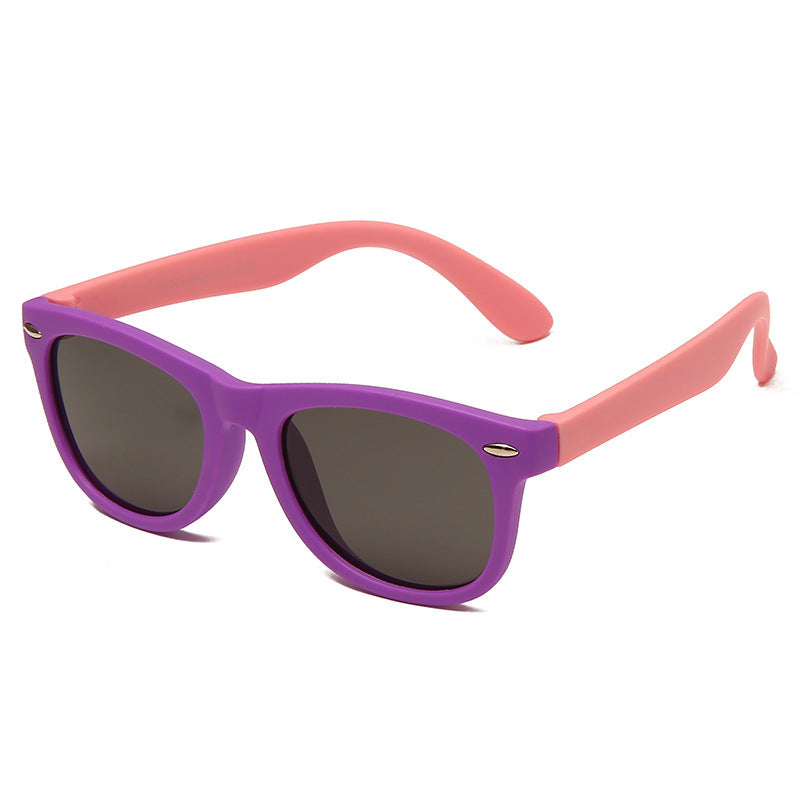 Brehn | Kinder Flex Sonnenbrille mit flexiblem und robustem Rahmen