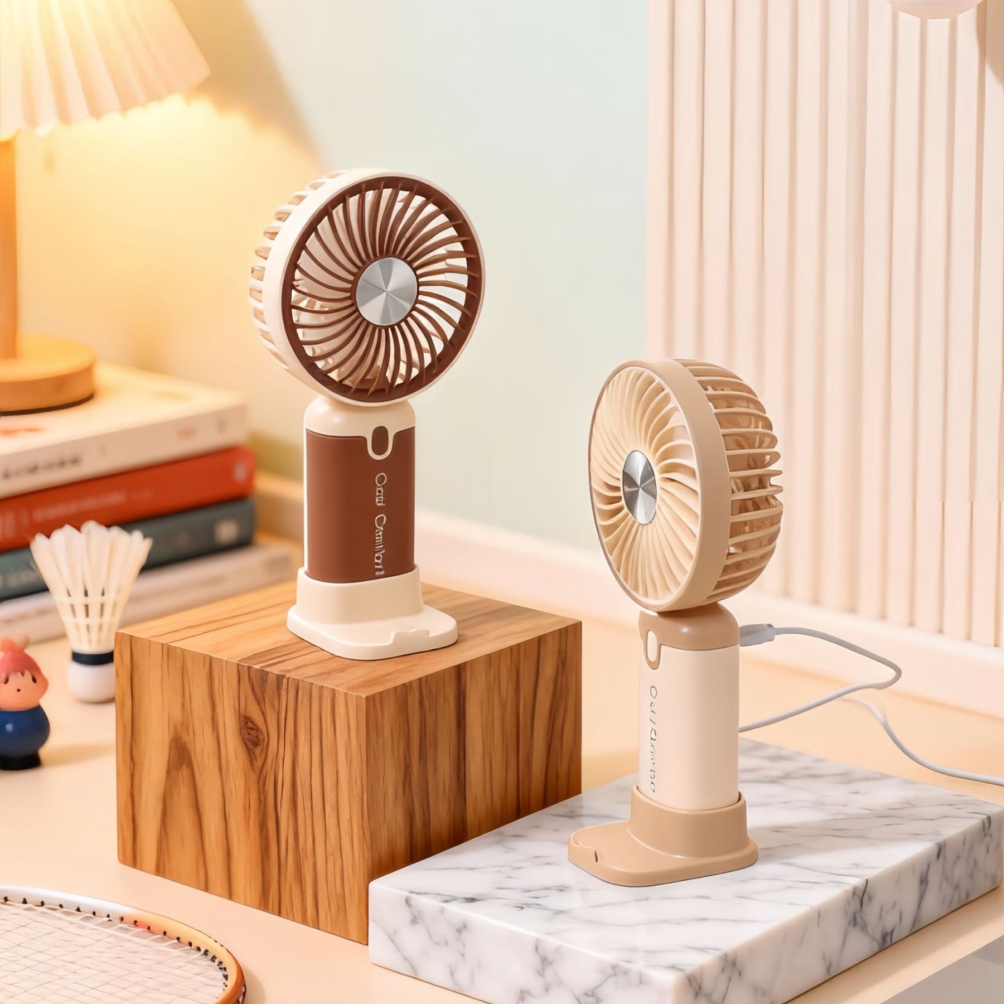 Damen Tragbarer Handventilator mit USB-Ladefunktion Brehn