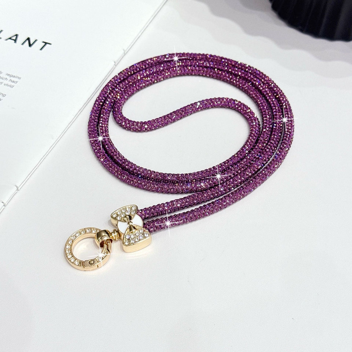 Elegante Strass-Brillen Kette Brehn
