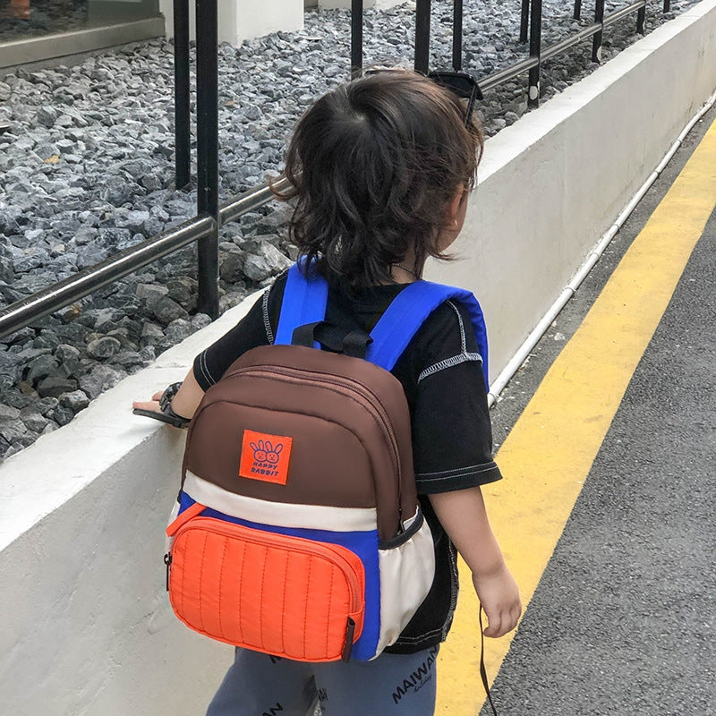 Farbe-Block Lässiger Rucksack Brehn