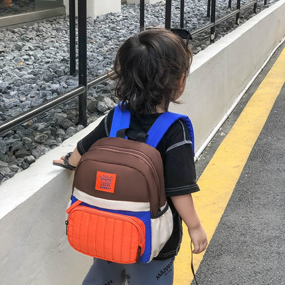 Farbe-Block Lässiger Rucksack Brehn
