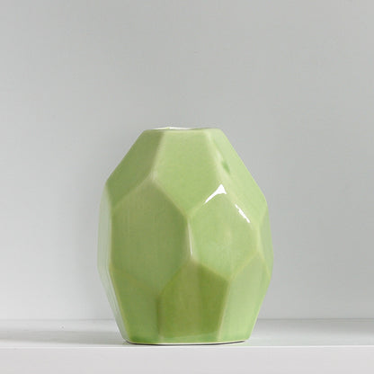Geometrische Moderne Keramische Vase Brehn