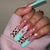 Künstlerisches Press-on-Nageldesign-Set Brehn